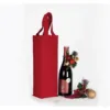 Sac porte-bouteille en coton canvas