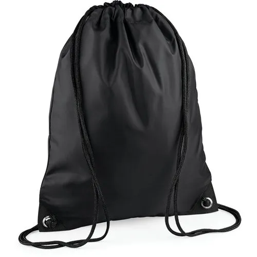 Sac à dos cordelettes PREMIUM BagBase 11 L noir 100 g/m² polyester 1 Sac à dos cordelettes PREMIUM