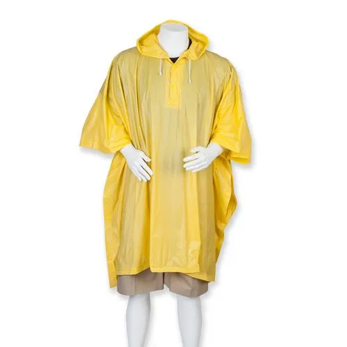 Poncho jaune 1 Poncho