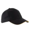 Orlando – casquette 6 panneaux jaune 2 Orlando - casquette 6 panneaux