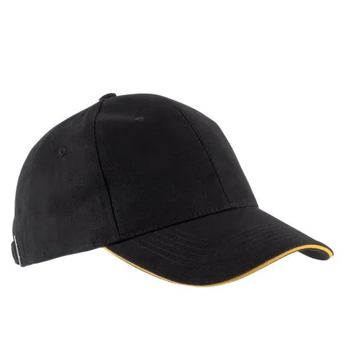 Orlando – casquette 6 panneaux jaune 2 Orlando - casquette 6 panneaux