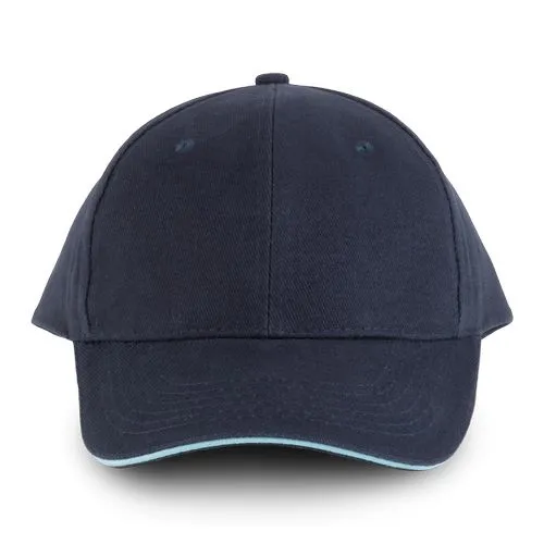 Orlando – casquette 6 panneaux bleu ciel 1 Orlando - casquette 6 panneaux