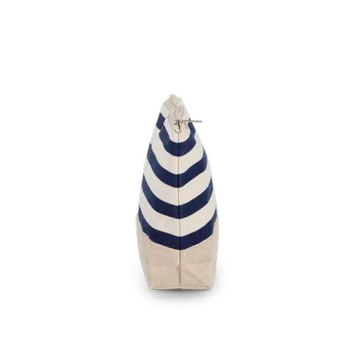 Pochette accessoires imprimé marin