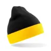 Bonnet classique recyclé jaune 1 Bonnet classique recyclé