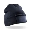 Bonnet imprimable Thinsulate™ recyclé bleu marine 1 Bonnet imprimable Thinsulate™ recyclé