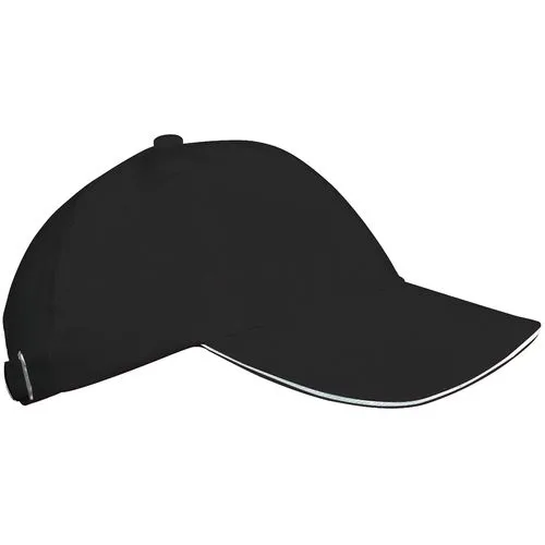 Orlando kids – Casquette 6 panneaux gris clair 1 Orlando kids - Casquette 6 panneaux