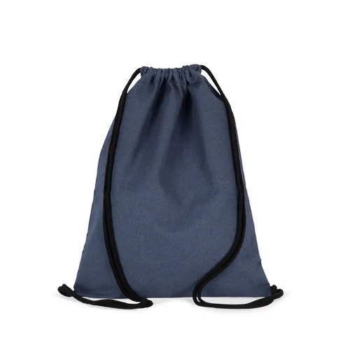 Sac à dos recyclé à cordon coulissant