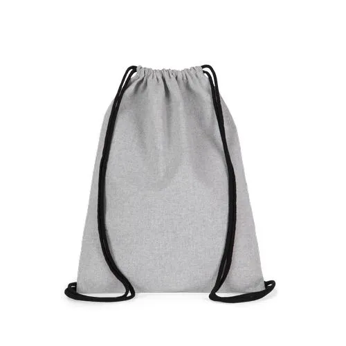 Sac à dos recyclé à cordon coulissant