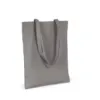 Sac shopping classique coton bio gris métallisé 1 Sac shopping classique coton bio