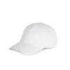 Casquette en coton recyclé – 6 panneaux blanc 2 Casquette en coton recyclé - 6 panneaux