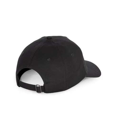 Casquette en coton recyclé – 5 panneaux noir 3 Casquette en coton recyclé - 5 panneaux