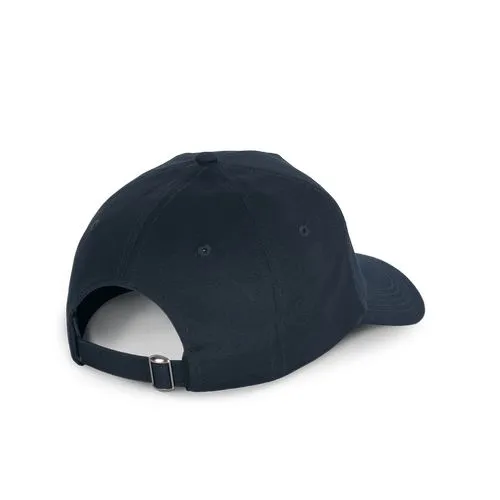 Casquette en coton recyclé – 5 panneaux bleu marine 3 Casquette en coton recyclé - 5 panneaux