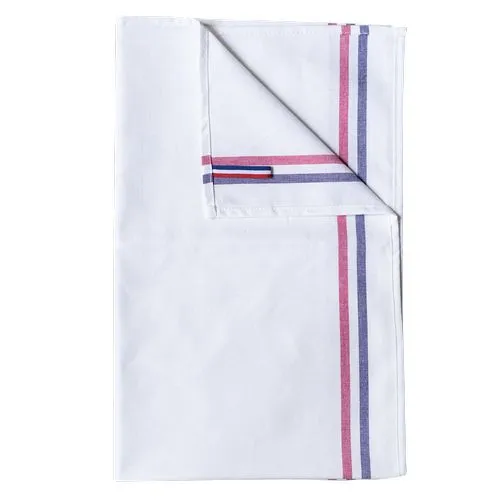 Essuie-vaisselle 2 rayures Origine France Garantie blanc 1 Essuie-vaisselle 2 rayures Origine France Garantie