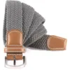 Ceinture tressée élastiquée