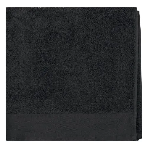Serviette de bain Bio 140 x 70 cm noir 1 Serviette de bain Bio 140 x 70 cm