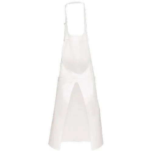 Tablier coton lavage haute température blanc 3 Tablier coton lavage haute température