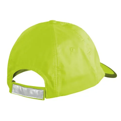 Casquette avec bordures réfléchissantes jaune 2 Casquette avec bordures réfléchissantes