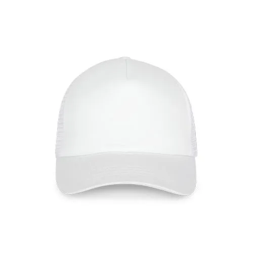 Casquette trucker – 5 panneaux k-up blanc 110 g/m² polyester taille unique 1 Casquette trucker - 5 panneaux