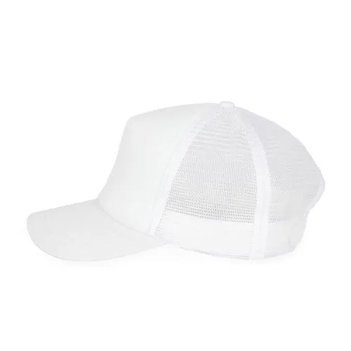 Casquette trucker – 5 panneaux k-up blanc 110 g/m² polyester taille unique 2 Casquette trucker - 5 panneaux