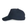 Casquette sandwich contrasté – 5 panneaux k-up blanc 155 g/m² coton taille unique 2 Casquette sandwich contrasté - 5 panneaux