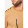 Sweat-shirt Day To Day zip poche contrastée unisexe