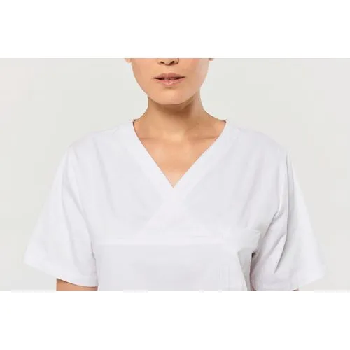 Tunique coton manches courtes unisexe