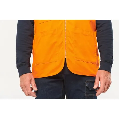 Gilet polycoton multipoches unisexe