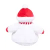 Peluche zippée bonhomme de neige
