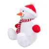 Peluche zippée bonhomme de neige