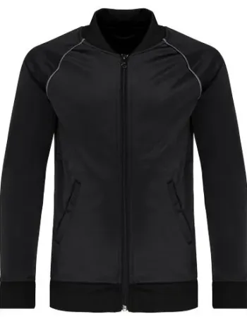 Veste de survêtement zippée avec liseré enfant 1 Veste de survêtement zippée avec liseré enfant