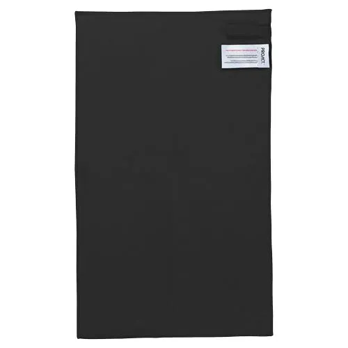 Serviette sport microfibre – 110 x 180 cm noir 2 Serviette sport microfibre - 110 x 180 cm