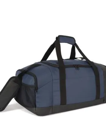 Sac de sport recyclé avec double compartiment latéral 1 Sac de sport recyclé avec double compartiment latéral