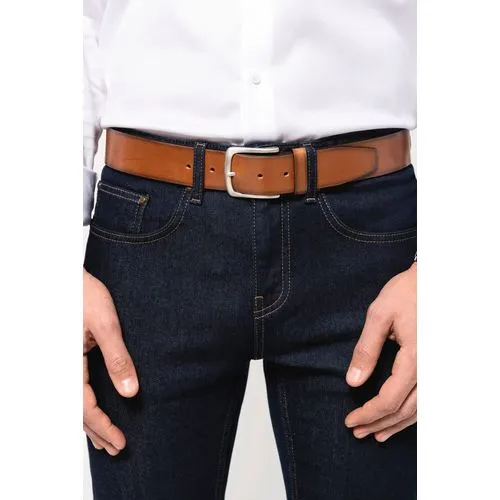 Ceinture vintage cuir homme