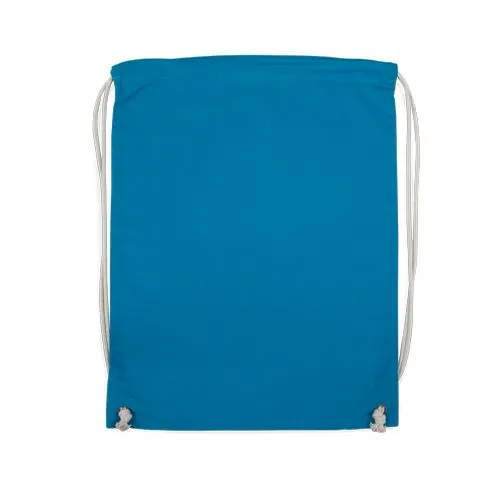 Sac à dos en coton avec cordelettes