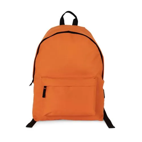 Sac à dos casual recyclé avec poche frontale
