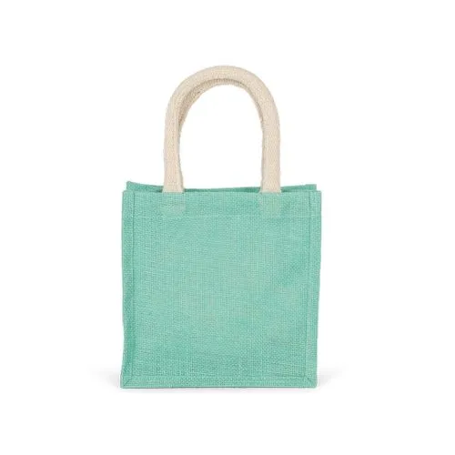 Sac style cabas en toile de jute - petit modèle