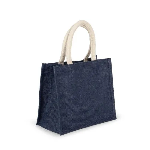 Sac style cabas en toile de jute - modèle moyen