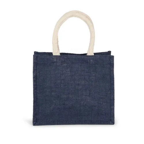 Sac style cabas en toile de jute - modèle moyen