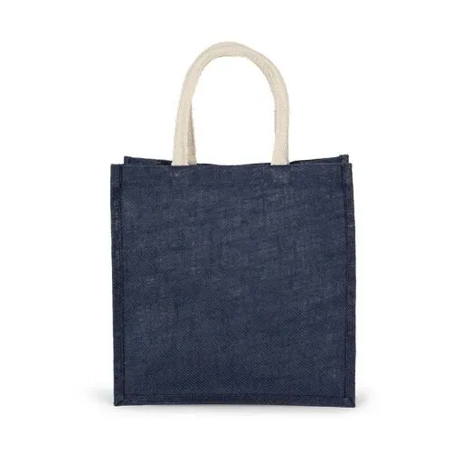 Sac style cabas en toile de jute - grand modèle