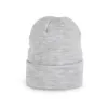 Bonnet tricoté k-up gris cendré chiné 280 g/m² acrylique taille unique 1 Bonnet tricoté