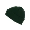 Bonnet recyclé avec patch vert forêt 2 Bonnet recyclé avec patch