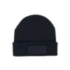 Bonnet recyclé avec patch bleu marine 1 Bonnet recyclé avec patch