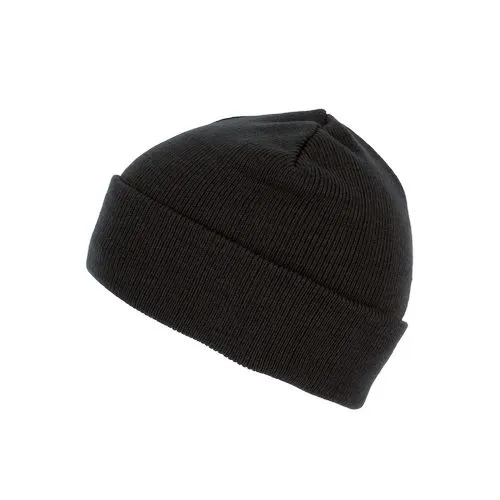 Bonnet recyclé avec revers tricoté