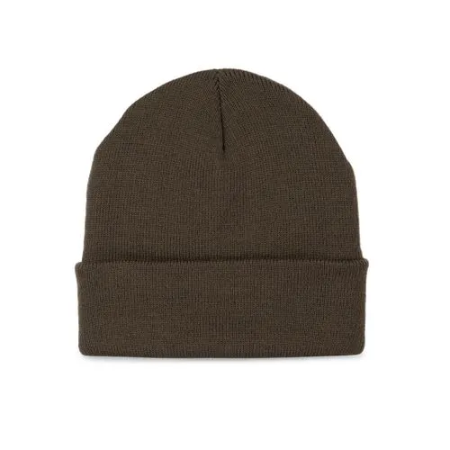 Bonnet recyclé avec doublure Thinsulate™ kaki foncé 1 Bonnet recyclé avec doublure Thinsulate™