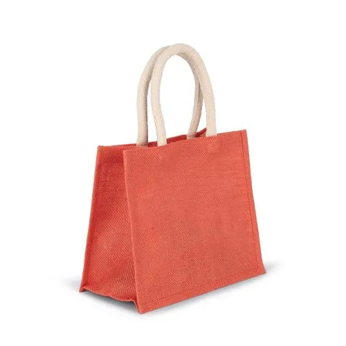 Sac style cabas en toile de jute – modèle moyen 3 Sac style cabas en toile de jute - modèle moyen