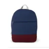 Sac à dos essentiel en coton lie de vin 1 Sac à dos essentiel en coton