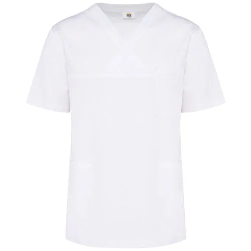 Tunique coton manches courtes unisexe