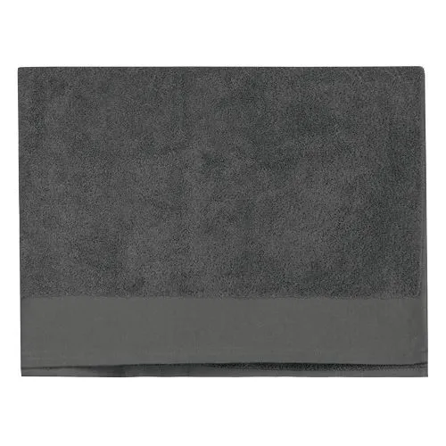 Serviette de bain Bio 150 x 100 cm gris fer 1 Serviette de bain Bio 150 x 100 cm
