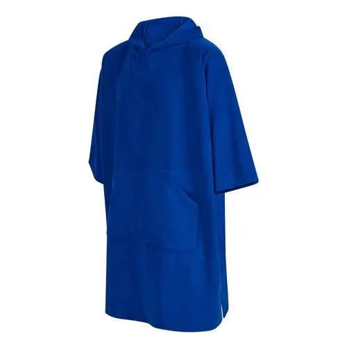 Poncho éponge bleu royal 2 Poncho éponge