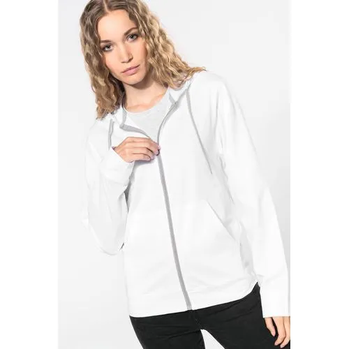 Veste coton légère à capuche 6 Veste coton légère à capuche